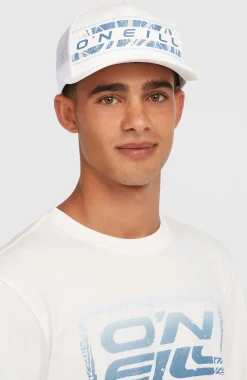 Casquette Flower Trucker| Blanc