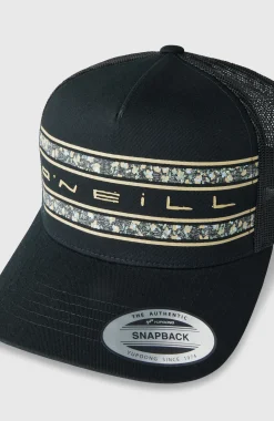 Casquette O'Neill Flower Trucker| Noire
