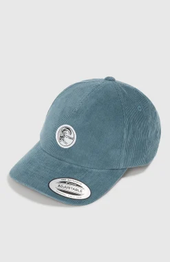 Casquette O'Riginals en velours côtelé| Bleu