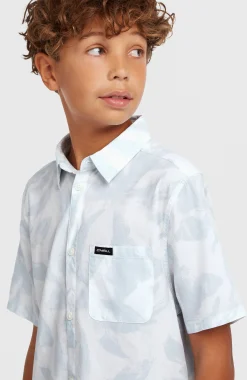 EnfantsChemise Print| Blanc