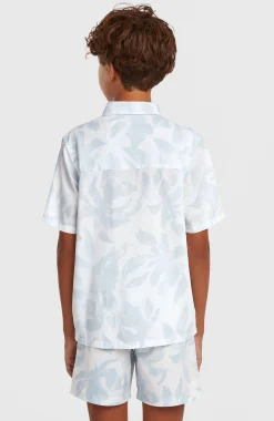 EnfantsChemise Print| Blanc
