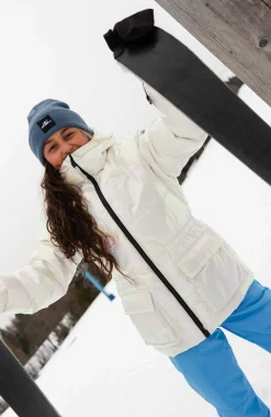 EnfantsDoudoune de ski FWC'Cruz| Blanc