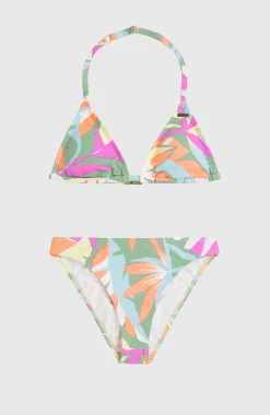 EnfantsEnsemble de bikinis triangle Essentials| Vert