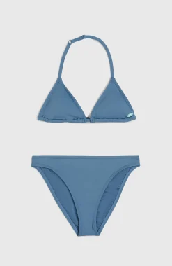 EnfantsEnsemble de bikinis triangle Essentials| Bleu