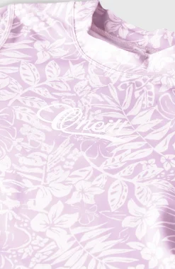 EnfantsLycra à manches courtes O'Neill Graphic| Violet