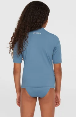 EnfantsLycra à manches courtes Essentials| Bleu