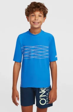 EnfantsO'Neill Graphic Lycra à manches courtes| Bleu