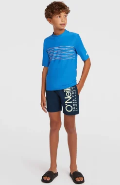 EnfantsO'Neill Graphic Lycra à manches courtes| Bleu