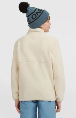 EnfantsPolaire à poils longs et zip intégral| Beige
