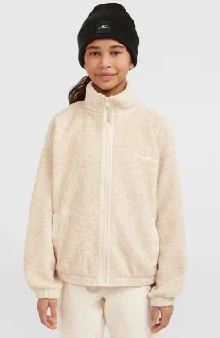 EnfantsPolaire à poils longs et zip intégral| Beige