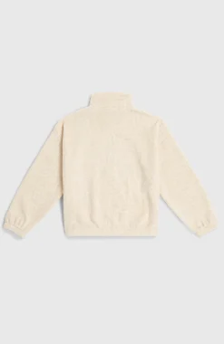 EnfantsPolaire à poils longs et zip intégral| Beige