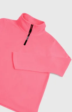 EnfantsPolaire FWC'Cruz Jack's Polartec® à col demi-zip| Rose