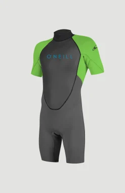 EnfantsReactor-2 2mm Back Zip Shortsleeve Spring Wetsuit| Noir Mix