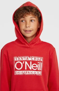 EnfantsSweat à capuche Cali| Rouge