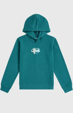 EnfantsSweat à capuche Essentials Script| Vert
