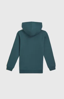 EnfantsSweat à capuche Front Print| Bleu