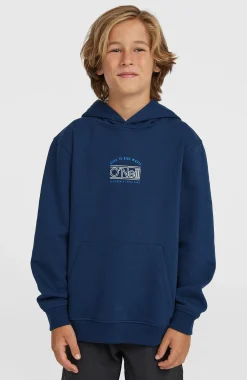 EnfantsSweat à capuche Graphic| Bleu