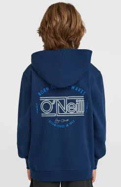 EnfantsSweat à capuche Graphic| Bleu