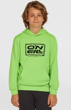 EnfantsSweat à capuche Logo| Vert