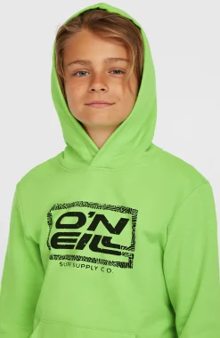 EnfantsSweat à capuche Logo| Vert