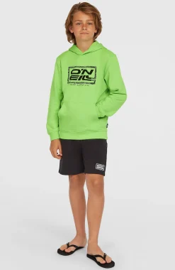 EnfantsSweat à capuche Logo| Vert