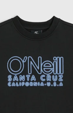 EnfantsSweatshirt à col rond Essentials| Noire