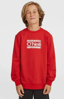 EnfantsSweatshirt Cali Crew| Rouge