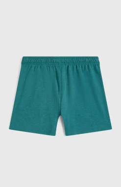 EnfantsSweatshort Essentials Script| Vert