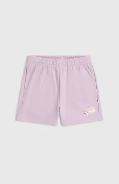 EnfantsSweatshort Essentials Script| Violet