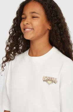 EnfantsT-shirt Back Print| Blanc