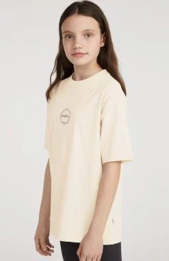 EnfantsT-shirt Back Print| Beige
