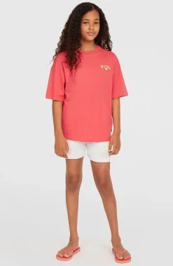 EnfantsT-shirt Back Print| Rose