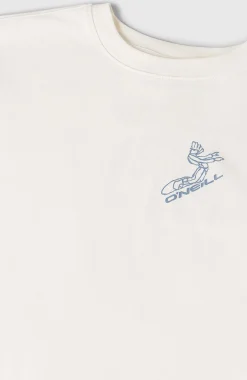 EnfantsT-shirt Back-Print| Blanc