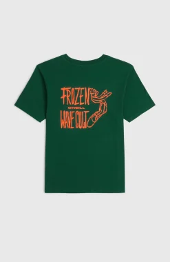 EnfantsT-shirt Back-Print| Vert