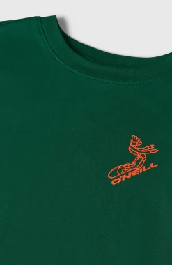 EnfantsT-shirt Back-Print| Vert