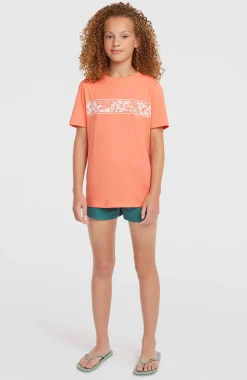 EnfantsT-shirt Graphic| Orange