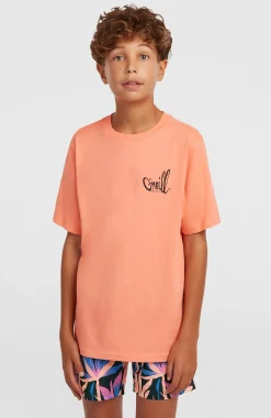 EnfantsT-shirt O'Neill Chest-Print| Orange