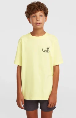 EnfantsT-shirt O'Neill Chest-Print| Jaune