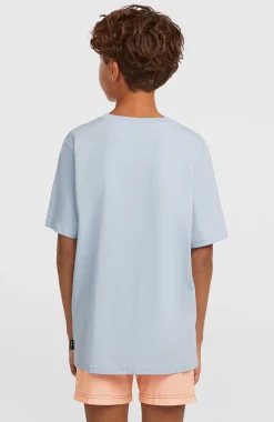 EnfantsT-shirt O'Neill Logo Stripe| Bleu