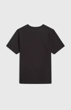 EnfantsT-shirt O'Neill Logo Stripe| Noire