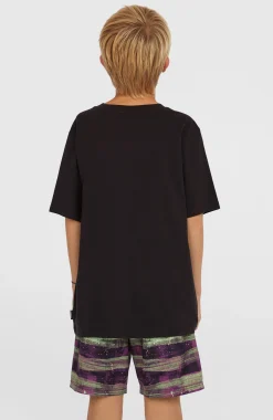 EnfantsT-shirt Stripe| Noire