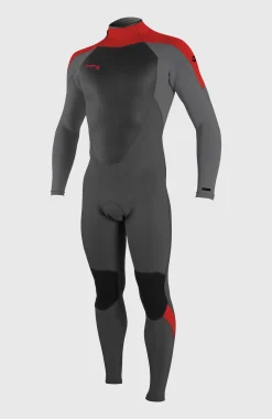 Epic 3/2mm Back Zip Full Wetsuit| Rouge