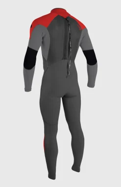 Epic 3/2mm Back Zip Full Wetsuit| Rouge