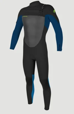 Epic 3/2mm Chest Zip Full Wetsuit| Bleu