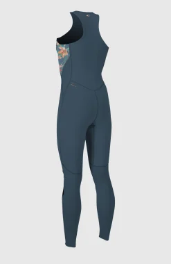FemmesBahia 1.5mm Front Zip Sleeveless Full Wetsuit| Bleu