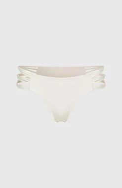 FemmesBas de bikini avec bandes Boulders| Blanc