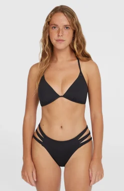 FemmesBas de bikini avec bandes Boulders| Noire