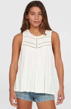 FemmesDébardeur à broderie Essentials Tokeena| Blanc