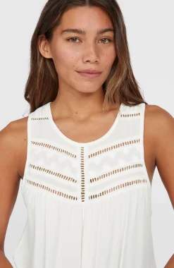 FemmesDébardeur à broderie Essentials Tokeena| Blanc