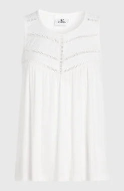 FemmesDébardeur à broderie Essentials Tokeena| Blanc
